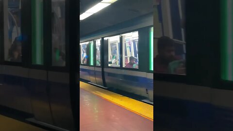 Up close Montréal metro arrivals #viralvideo #train #montreal #travel #railway #metro