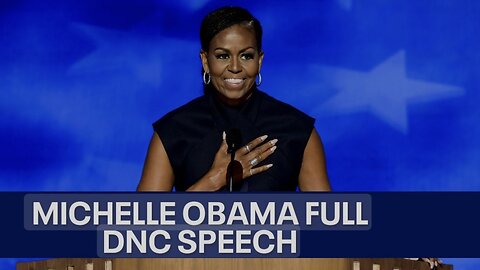 Michelle Obama Addresses the DNC (08/20/24) FULL SPEECH