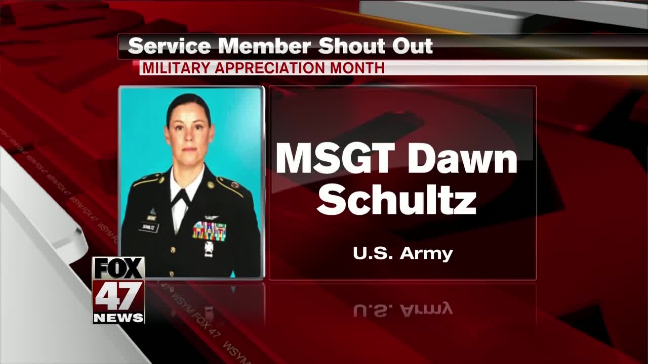 Yes Squad Service Member Shout Out: MSGT Dawn Schultz & Kyle Smith