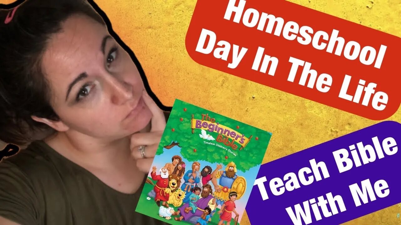 Homeschool DITL / Teach Bible With Me / Homeschool Teach With Me / Bible Curriculum