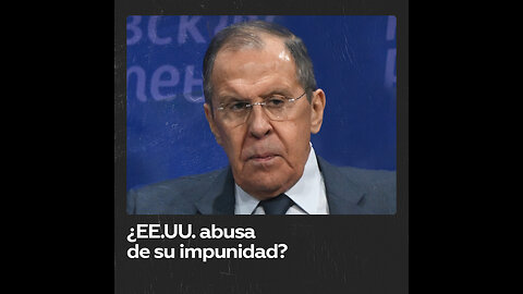 El problema con esa mentalidad occidental según Lavrov