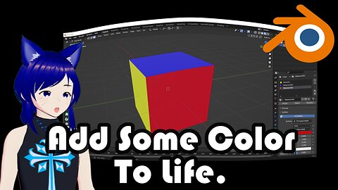 Blender: Colorizing Objects with Different Techniques