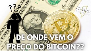 De onde vem o preço do Bitcoin? #iniciante #bitcoin