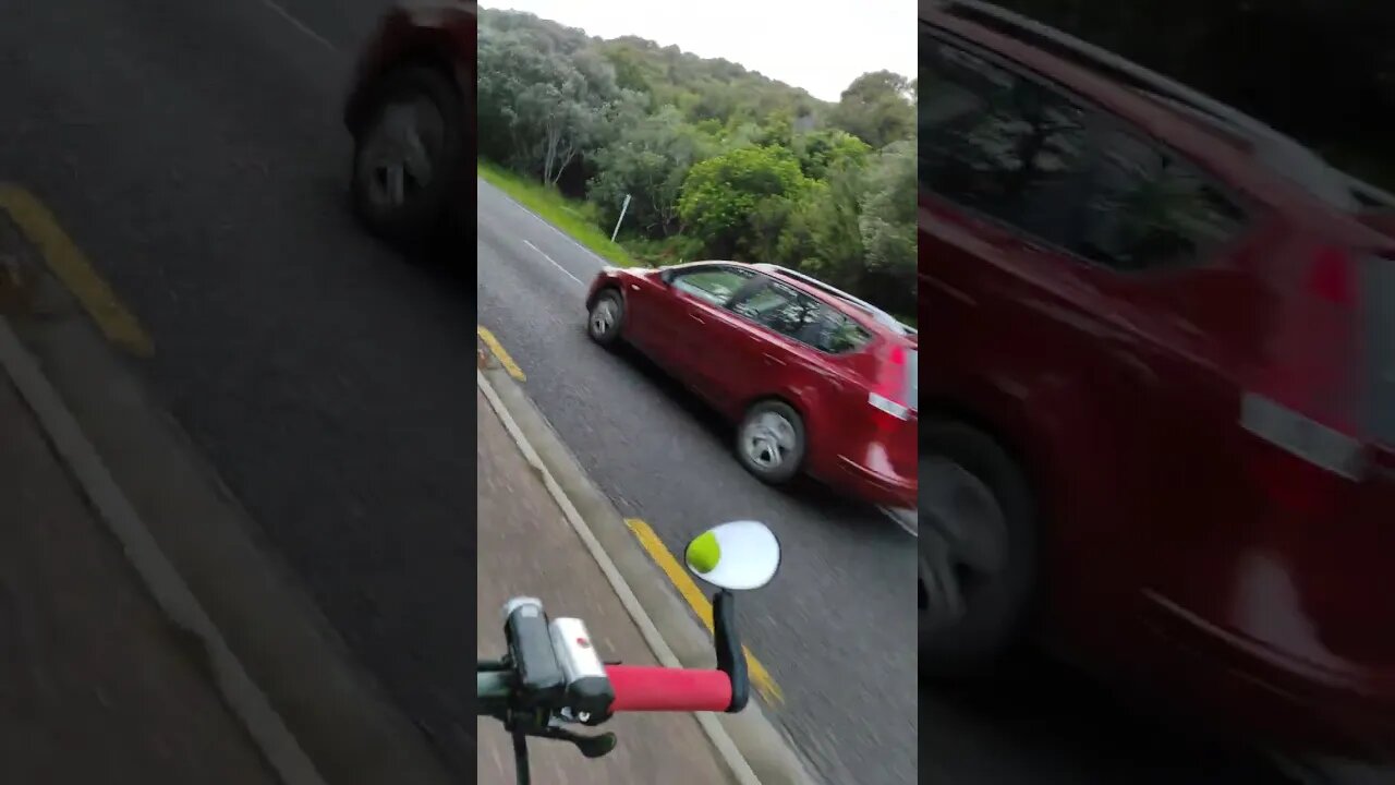 Ebike from the Matiatia ferry terminal through Oneroa.