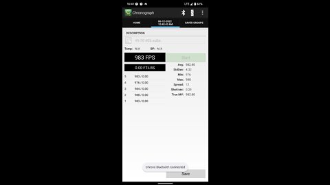 45/70 subsonic loads velocity test