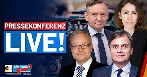 Pressekonferenz der AfD - Finger in die Wunde der Regierung