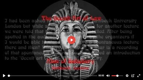 THE OCCULT ART OF LAW - THE ULTIMATE SLAVE SOCIETY by Alan Salisbury