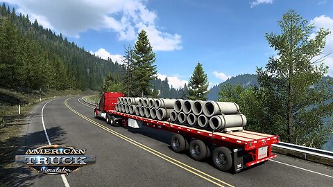 American Truck Simulator 1300 Mile Trip!