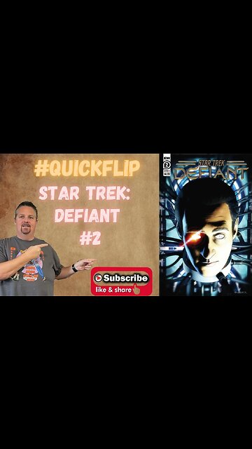 Star Trek: Defiant #2 IDW #QuickFlip Comic Book Review Christopher Cantwell,Angel Unzueta #shorts