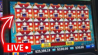 🔴 LIVE FULL SCREEN MANSION BONUS!! Massive Jackpot