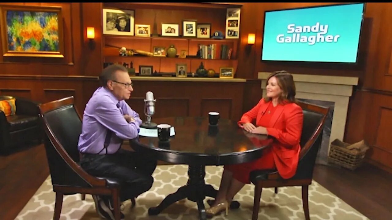 Larry King Interviews Sandy Gallagher