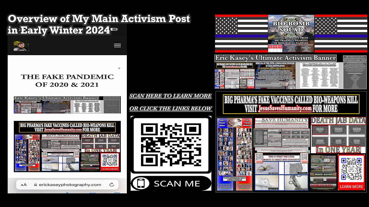 Overview of My Main Activism Post in Early Winter 2024