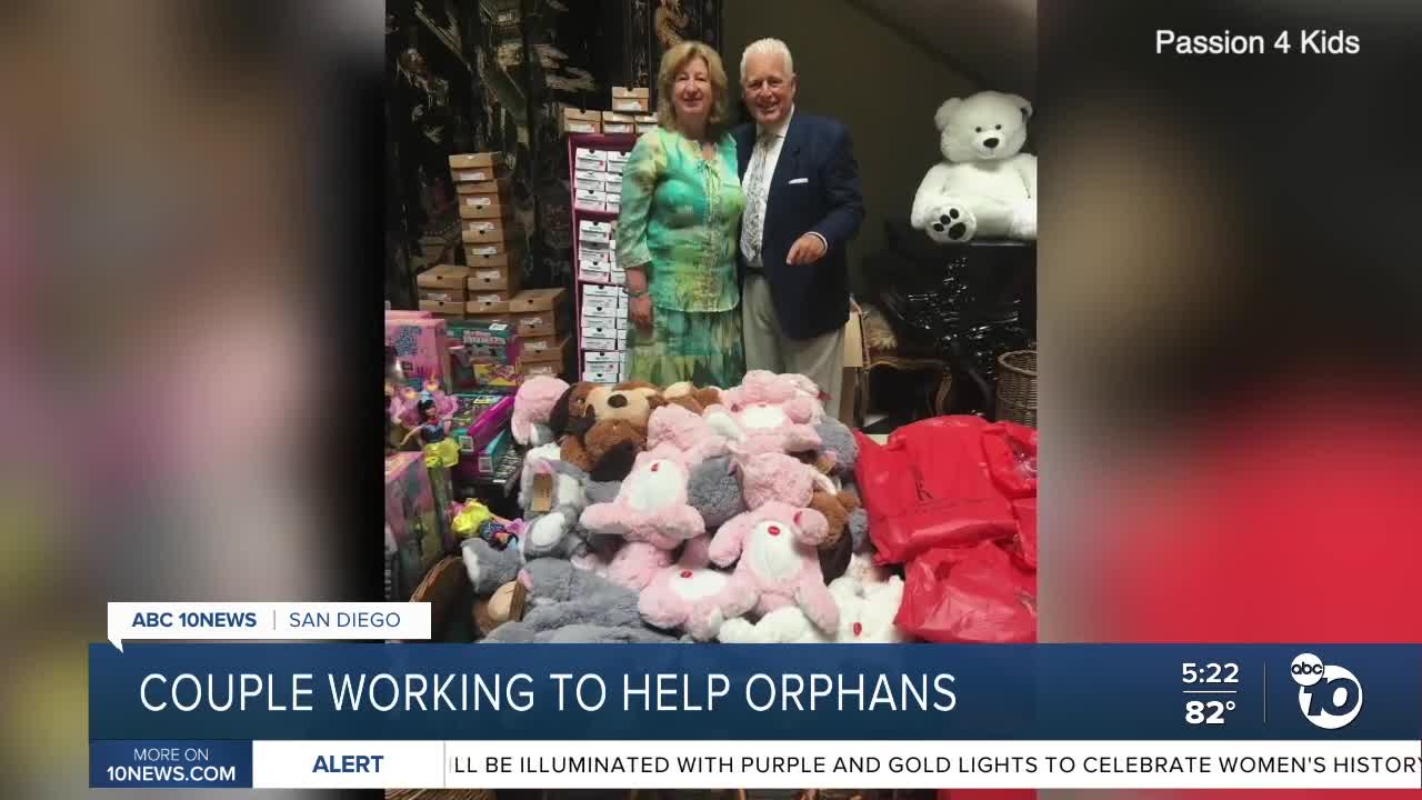 San Diego couple working to help local orphans
