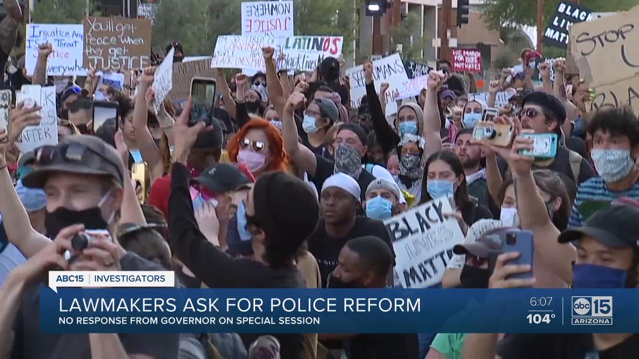 Lawmakers ask for police reform