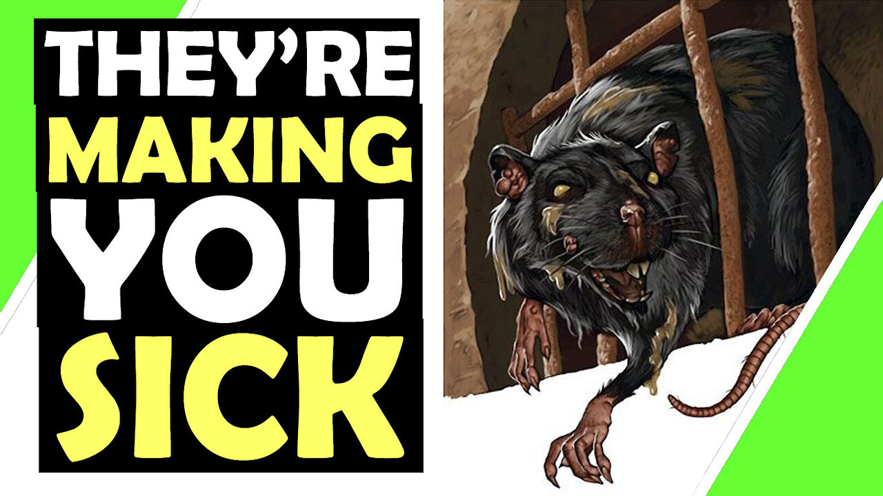 They Are Making You Sick / MSM Fear #MonsterRats / Hugo Talks #lockdown