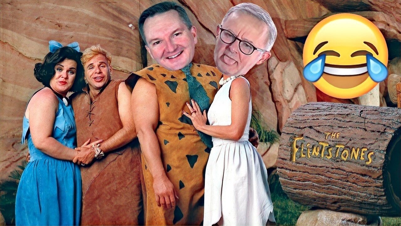 Chris Bowen meets The Flintstones