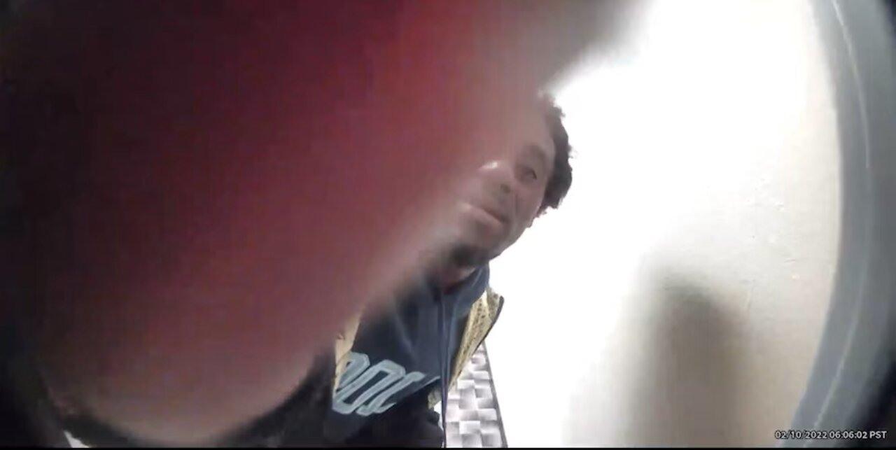 Criminal covers camera with tape horribly
