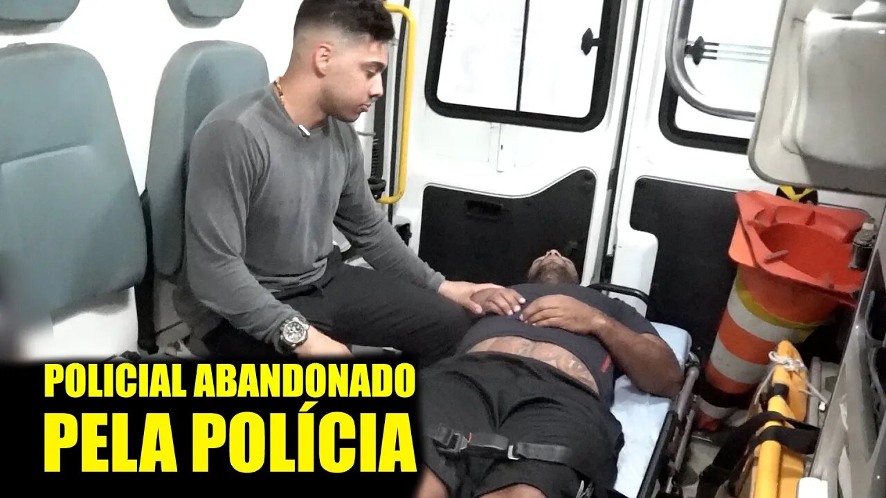 FUI RESGATAR O SARGENTO DA PM SANSÃO, ABANDONADO EM COMBATE!