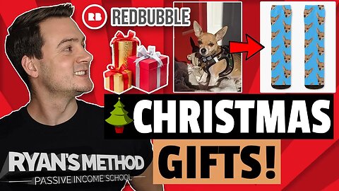 Custom Redbubble Socks Tutorial 🎄 Christmas Gifts! 🎁