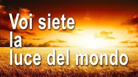IL TUO OCCHIO È PURO? IL TUO CORPO È LUCE DEL MONDO. 04-03-20.ELISEO BONANNO.