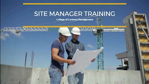 Site Manager Training ||