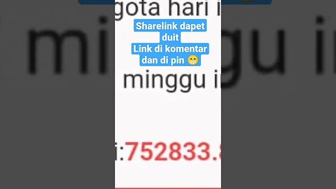 Cuma Share Link dapet duit hingga jutaan #caradapatuangdiinternet #shortlinks #fbreels