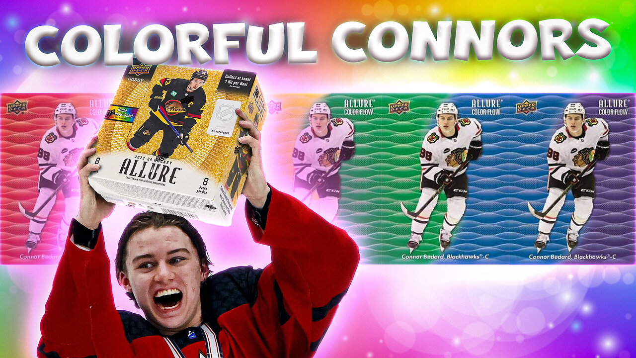 Opening a 2023-24 Upper Deck Allure Hockey Hobby Box