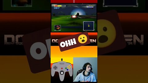 AWESOME 😎 BEAT THE FIRST BOSS STAR FOX 64 🔥 SPEEDRUN #shorts #nintendo #speedrun #starfox