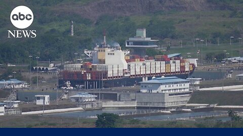 President-elect Trump threatens to try to take back US control of the Panama Canal