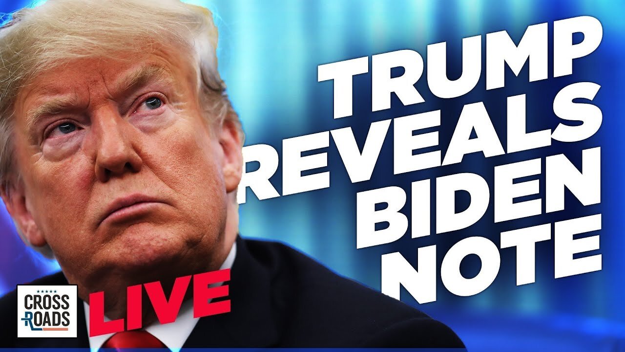 Live Q&A: Trump Reveals What He Wrote in Note to Biden; Says America No Longer Has a Free Press