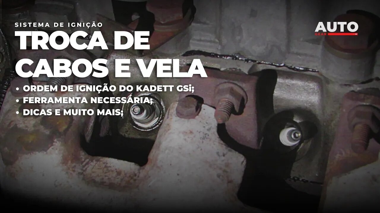 Ignição do Kadett GSi: Velas, Ordem dos cabos no distribuidor e mais!