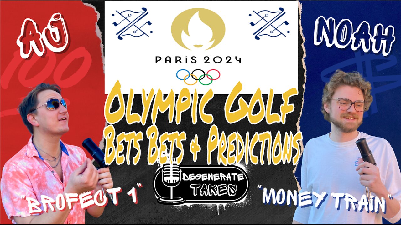 Paris Olympics Golf Tee Off Show