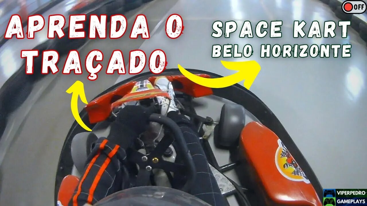 CONHEÇA A NOVA PISTA DO SPACE KART BH! Volta Comentada + Dicas de Pilotagem