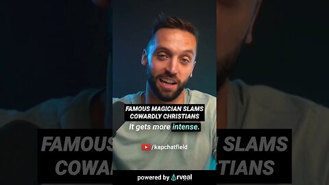 Atheist magician calls these Christians "HATEFUL" 🤯 #jesus #bible #christianity #god #spirituality