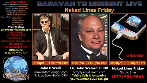 Naked Lines Friday /Frozen Bank Accounts - John B Wells LIVE