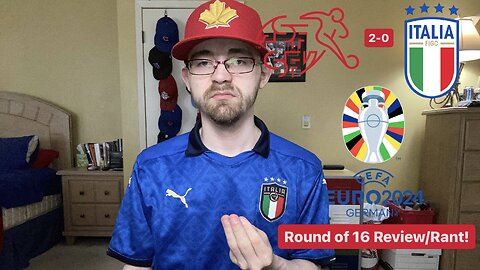 RSR6: Switzerland 2-0 Italy UEFA Euro 2024 Round Of 16 Review/Rant!