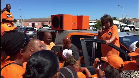 SOUTH AFRICA - Cape Town - GOOD Party Leader Patricia De Lille (Video) (8Gm)