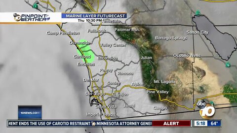 10News Pinpoint Weather with Meteorologist Megan Parry