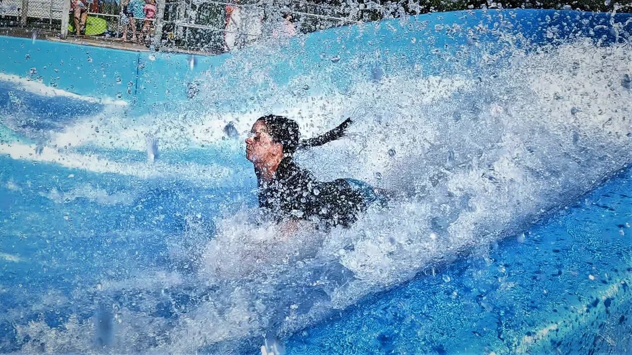 flowrider - Ellen "Hollywood" - 2 at Soak City, Kings Island (2022)