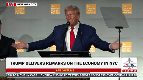 FULL SPEECH: President Trump Gives Remarks at The Economic Club of New York - 9/5/24