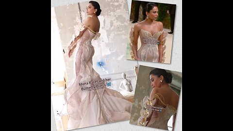 Mona Patel's Butterfly Dress Steals Everyone's Heart at Met Gala 2024
