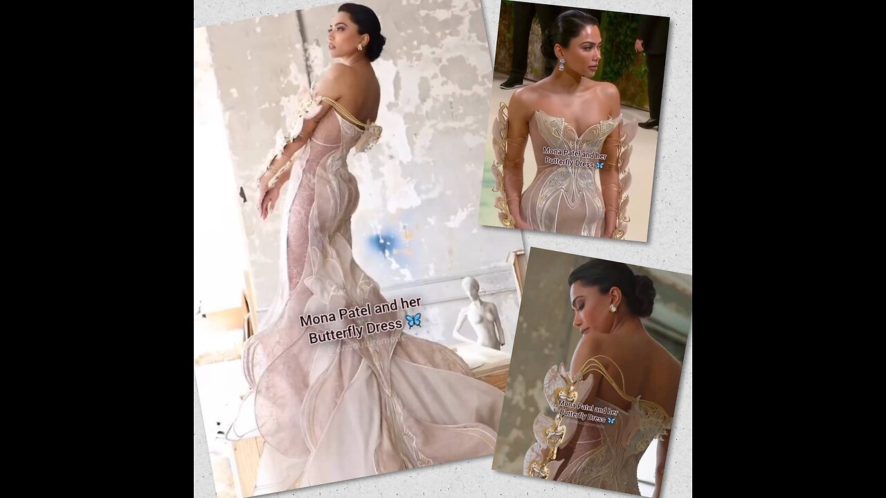 Mona Patel's Butterfly Dress Steals Everyone's Heart at Met Gala 2024