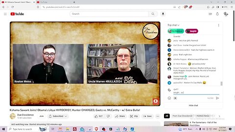 Due dissidence platforming Indy Left before djelf7. No surprise.