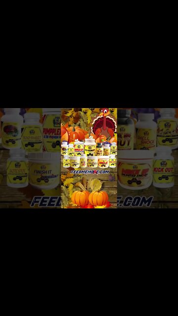 Happy Thanksgiving from Ryback and Feed Me More Nutrition. Thankful For the Best Fans and Customers!