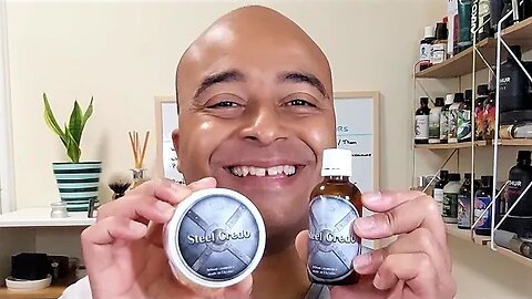 ASMR SHAVE Steel Credo by Areffa Soaps, Rockwell 6C.