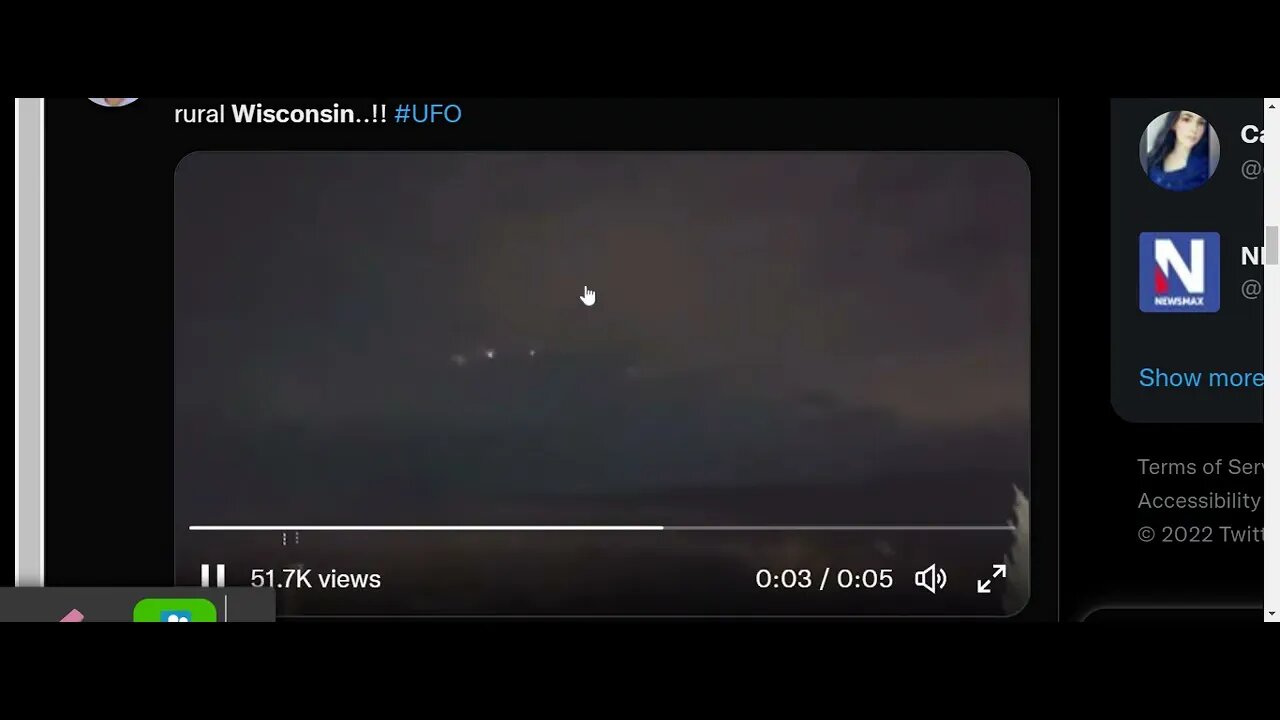 Wisconsin UFO - UAP or Angels & Demons? Look up !! : 12/24/2022