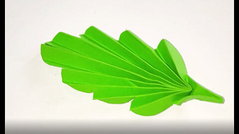 cute paper leaf