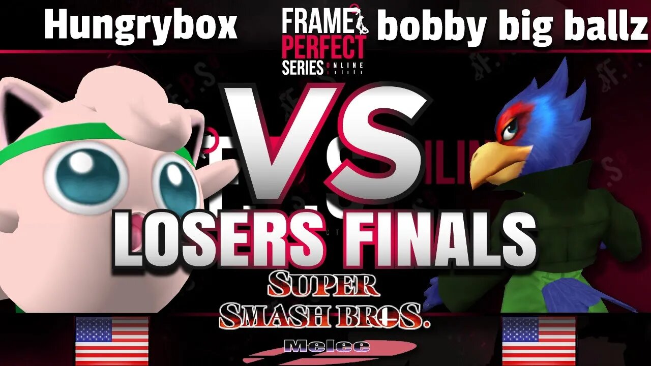 FPS2 Online Losers Finals - Liquid | Hungrybox (Jigglypuff) vs. BBB (Falco) - Smash Melee