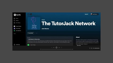 Jack Bosma Is On Spotify And Anchor FM