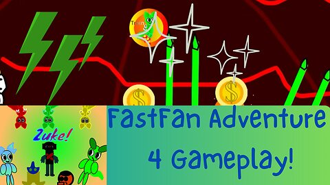 Trying To Beat FastFan Adventure 4 | Zuke-Official